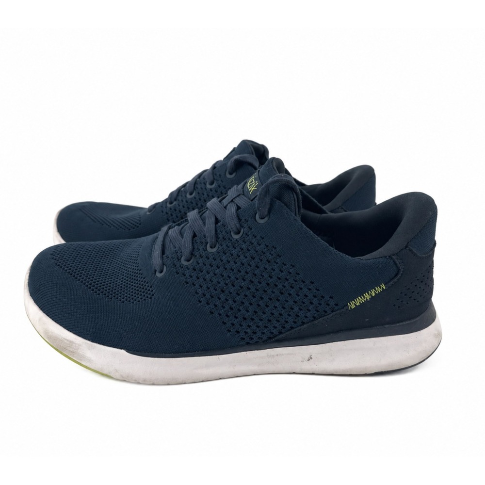 Kizik Milan Shoes Women 10.5 Men 9 Navy Blue Hands Free Slip On Sneakers